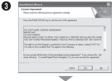 JVC GZ-MG575 - Fare cli su [Easy Installation]. - 1