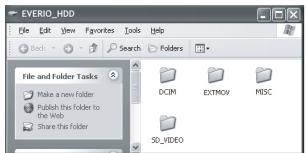 JVC GZ-MG575 - Backup di file sul PCswana l'uso del software - 3