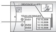 JVC GZ-MG57E - Les fichiers destinés à être copiés sont affichés. - 1