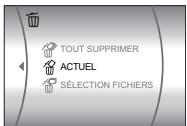 JVC GZ-MG57E - Sélectionner [SUPPRIMER]. - 2