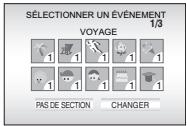 JVC GZ-MG57E - Sélectionner [MODIF. ENREG. ÉVÉN.]. - 2