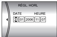 JVC GZ-MG57E - Réglage de la date et de l'heure - 2