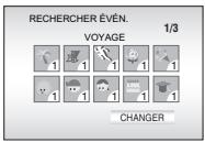 JVC GZ-MG57E - Sélectionner l'événement. - 2