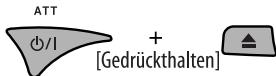 ATT +/I + [Gedrückthalten]