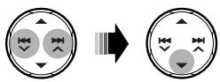 JVC KD-BT11E - Choisissez "SETTINGS". - 1