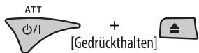 JVC KD-G343 - Zwangsweises Ausschieben einer Disc - 1