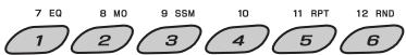 JVC KD-G343 - Zum direkten Aufsuchen eines bestimmten Titels (für CD) oder Ordners (für MP3- oder WMA-Discs) - 1
