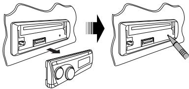 JVC KD-G343 - Come initializzare l'apparecchio - 1