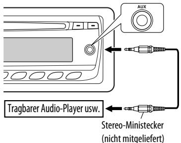 JVC KD-G343 - Bedienung von anderen externen Komponenten - 1