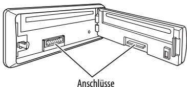 JVC KD-G343 - Reinigen der Anschlüsse - 1