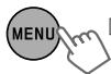 JVC KD-R412E - Utilisation des menus - 1