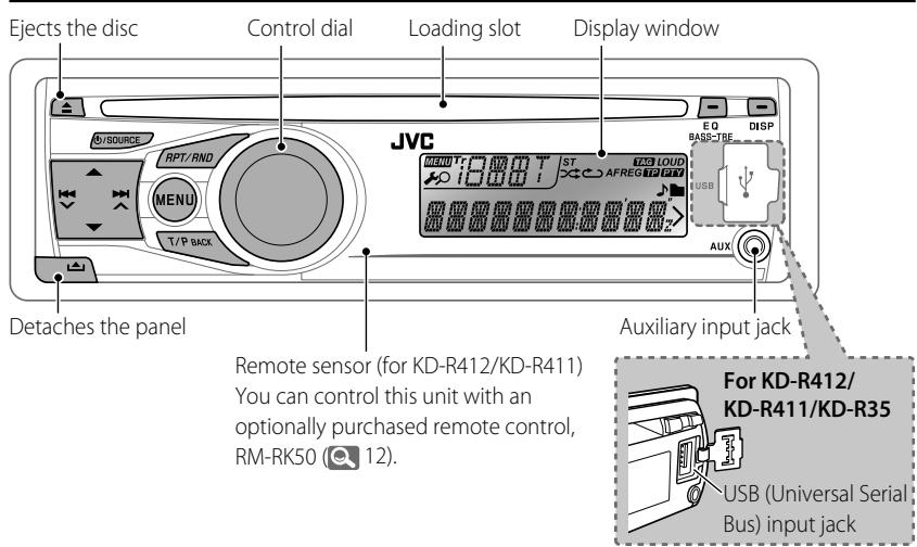 JVC KD-R412E - Basic operations - 1