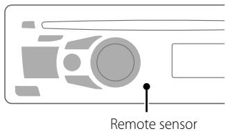 JVC KD-R412E - Before using the remote controller: - 1