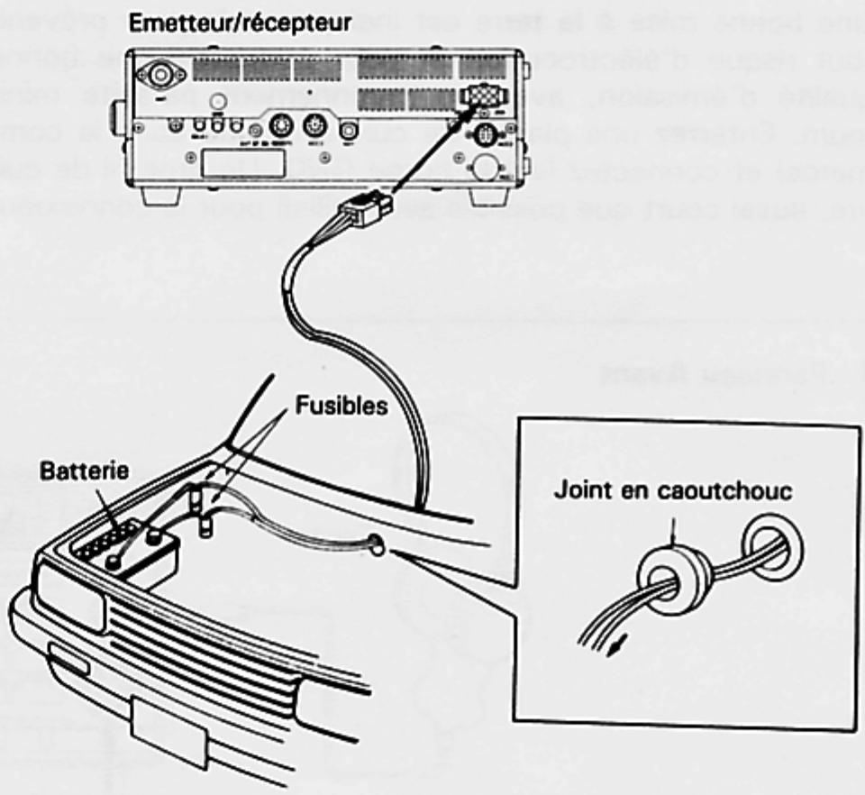 KENWOOD TS-140S - Parasites dus à l'allumage du moteur - 1