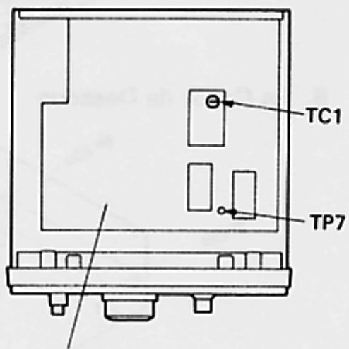 KENWOOD TS-140S - 6-6-9. Calibration de l'affichage numérique CCO - 2