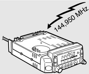 144,950 MHz 144,950 P 8888