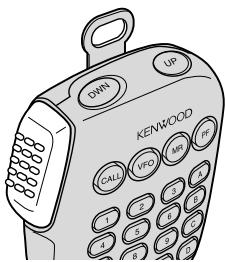 KENWOOD TM-G707E - ■ Touches [UP]/ [DWN] du micro - 3