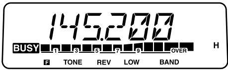 145.200 BUSY 1 3 5 7 9 OVER H F TONE REV LOW BAND