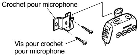 Crochet pour microphone Vis pour crochet pour microphone