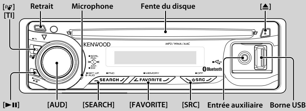 KENWOOD KDC-BT6044 - Fonctionnement basique - 1