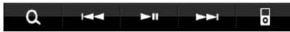KENWOOD DNX5060EX - Zone d'affichage des touches (fichier image/vidéo uniquement) - 2