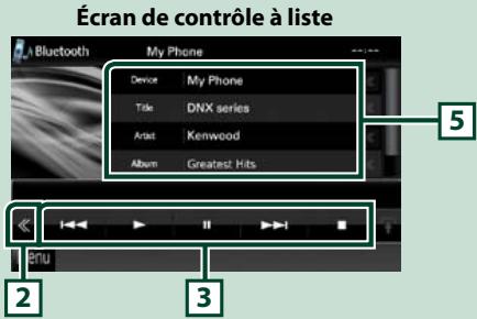 KENWOOD DNX5060EX - Utilisation de base du module bluetooth - 2