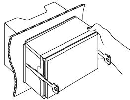 KENWOOD DNX7160 - Pour enlever l'unité - 3