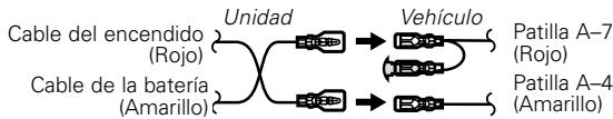 KENWOOD KDC-2027SG - Conexión del conector ISO (véase p.104) - 2