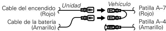 KENWOOD KDC-2027SG - Conexión del conector ISO (véase p.104) - 3