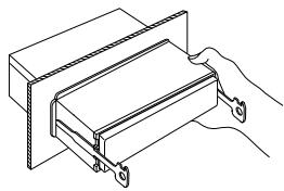 KENWOOD KDC-334SG - Verwijderen van het toestel - 4