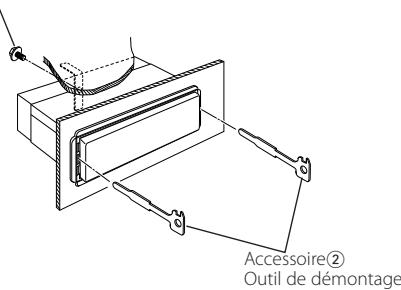 KENWOOD KDC-334SG - Retrait de l'appareil - 1