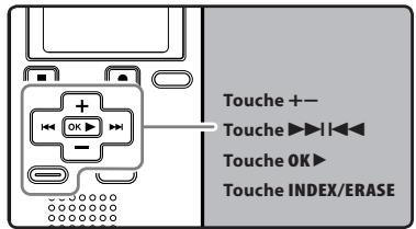 OLYMPUS WS-450S - Annulation de la fonction de lecture à répétition du segment - 2