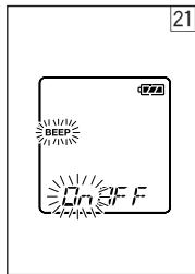 21 BEEP On Off