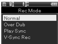 OLYMPUS LS-20 - Mode enregistrement - 2