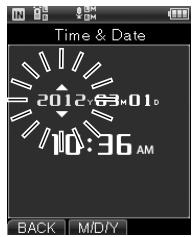 OLYMPUS LS-20 - Heure et date - 2