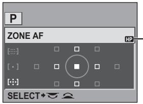 P ZONE AF [:::] [·] [:::] SELECT*