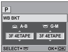 P WB BKT A-B G-M 3F 4ETAPE 3F 4ETAPE SELECT+ OK+ OK