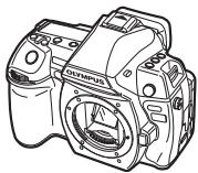 OLYMPUS E-3 - Déballer les pièces du carton - 1
