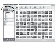OLYMPUS E-3 - Double-cliquez sur la miniature d'image fixe que vous souhaitez afficher. - 1