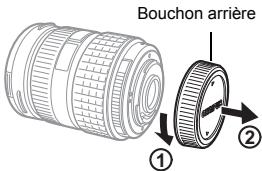 Bouchon arrière ① ②