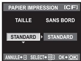 PAPIER IMPRESSION [CF] TAILLE SANS BORD STANDARD STANDARD ANNULE SELECT OK OK