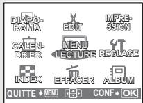 OLYMPUS MU 725 - À propos des menus - 2