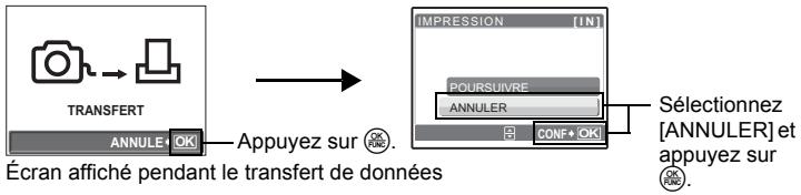 OLYMPUS MU 725 - Pour annuler l'impression - 1