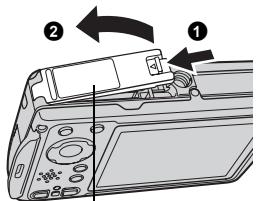 OLYMPUS MU 725 - Insertion de la carte - 1