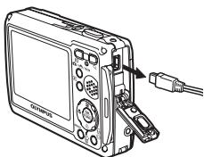 OLYMPUS MU 725 - Débranchez le câble USB de l'appareil. - 1