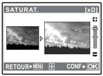 OLYMPUS MU 725 - SATURAT. .... Changement de l'éclat de la photo - 1