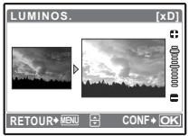 OLYMPUS MU 725 - LUMINOS. .... Changement de la luminosité de la photo - 1