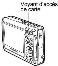 OLYMPUS MU 725 - Retrait de la carte - 2
