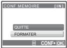 OLYMPUS MU 725 - Modifiez le paramètre de l'écran ACL - 3