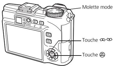 OLYMPUS SP-350 - Touche QUICK VIEW - 2